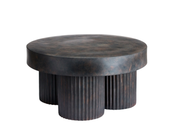 GEAR - Low round fiber cement coffee table by NORR11 - view 2