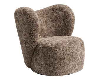 LITTLE BIG CHAIR - Wing swivel armchair by NORR11 - view 2