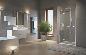 BRERA G - Niche shower cabin with hinged door by NOVELLINI - view 3
