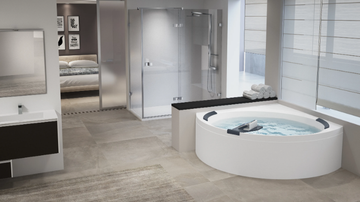 DIVINA C - Corner bathtub by NOVELLINI - view 3