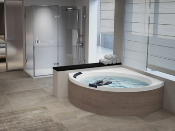 DIVINA C - Corner bathtub by NOVELLINI - view 2