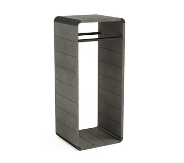 DIVINA - OUTDOOR SPA - Rectangular multi-layer wood garden side table by NOVELLINI - view 3