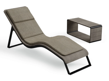 DIVINA - OUTDOOR SPA - Steel and wood spa bed by NOVELLINI - view 3