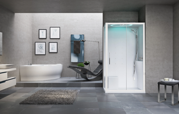 EON 2P - Multifunction corner shower cabin by NOVELLINI - view 3
