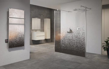 KUADRA FC IN ART - Central shower panel by NOVELLINI - view 3
