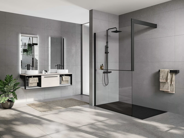 KUADRA H KIT FRAME - Towel rack / bathroom wall shelf by NOVELLINI - view 3