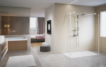 KUADRA HF - Freestanding shower panel by NOVELLINI - view 3