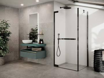 N180 G+F - Glass and aluminium shower cabin by NOVELLINI - view 2
