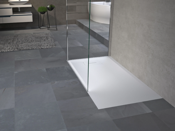 NOVOSOLID - Stone effect rectangular shower tray by NOVELLINI - view 2