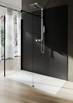 NOVOSOLID - Stone effect rectangular shower tray by NOVELLINI - view 3
