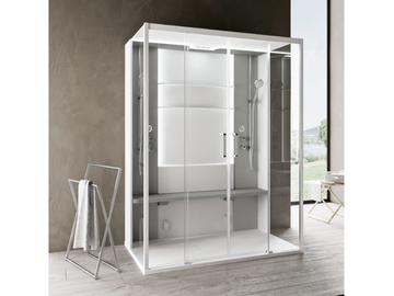 SKILL DUAL - Multifunction shower cabin by NOVELLINI - view 2