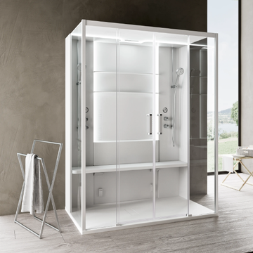 SKILL DUAL - Multifunction shower cabin by NOVELLINI - view 3