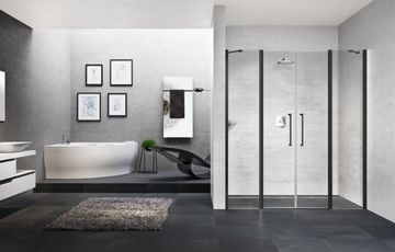 YOUNG 2A - Niche shower cabin with hinged door by NOVELLINI - view 3