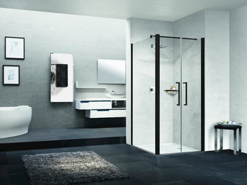 YOUNG 2B - Corner shower cabin with hinged door by NOVELLINI - view 3
