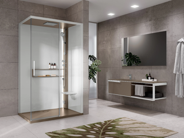 GLAX 2 2.0 2P - Multifunction corner shower cabin by NOVELLINI - view 2