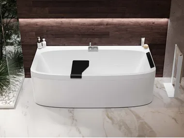 DIVINA W - Hydromassage rectangular bathtub by NOVELLINI - view 2