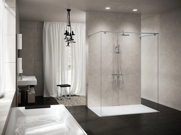 KUADRA HF - Freestanding shower panel by NOVELLINI - view 2