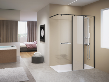 KUADRA HP - Additional panel for shower space by NOVELLINI - view 2