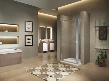 LUNES F SPECIAL 1/2/3/4/5 - Profile for niche rectangular shower cabin by NOVELLINI - view 2