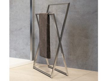Standing towel rack - Standing metal towel rack by NOVELLINI - view 2