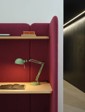 EDEN DESK - Office desk with sound absorbing screens by Nahu - view 3