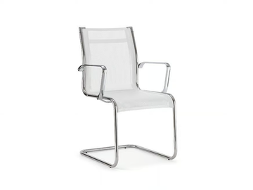 AALBORG AIR 03 - Cantilever mesh chair with armrests by Nahu - view 2