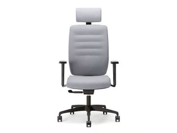 AVA 01 PT - Swivel fabric office chair with 5-Spoke base with armrests by Nahu - view 3