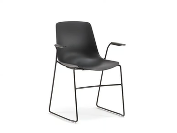 JAVA PLASTIC 01 P - Sled base training chair with armrests by Nahu - view 2