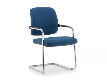 KOS SOFT 01 - Cantilever chair with armrests by Nahu - view 2