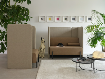 EDEN - High-back fabric sofa by Nahu - view 2
