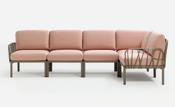 KOMODO - Upholstered fabric armchair by Nardi - view 3