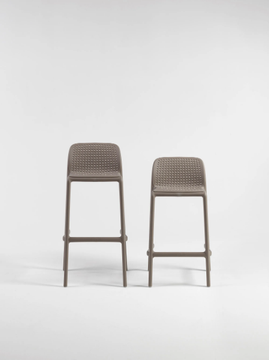 LIDO MINI - Stackable fiberglass polypropylene stool by Nardi - view 3