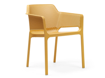 NET - Garden chair with armrests by Nardi - view 2