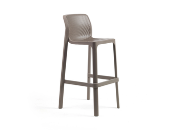 NET STOOL - High garden stool with back by Nardi - view 2
