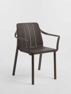 TIBERINA - Garden chair with armrests by Nardi - view 3