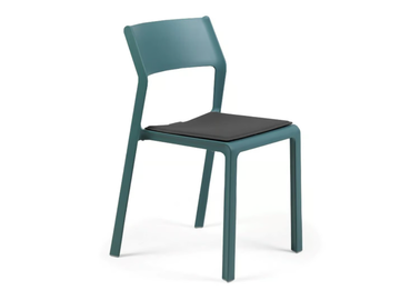 TRILL - Solid-color acrylic chair cushion by Nardi - view 2