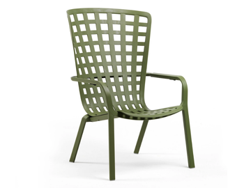 FOLIO - Recliner fiberglass resin garden armchair by Nardi - view 2