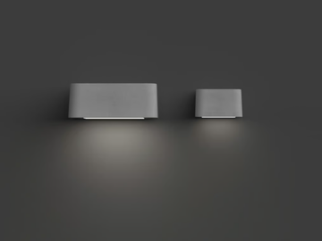 BRENTA - LED cement Outdoor wall Lamp by Neri - view 2