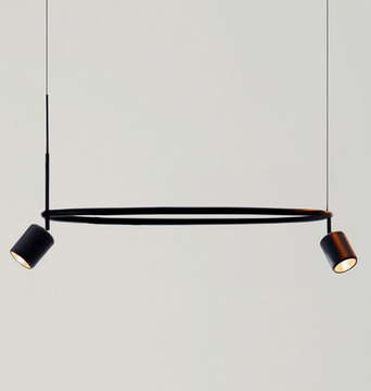 AROS SINGLE - LED aluminium pendant lamp by Nexia - view 3