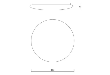 DELPHINUS DE330A - LED ceiling light by Nexia - view 3