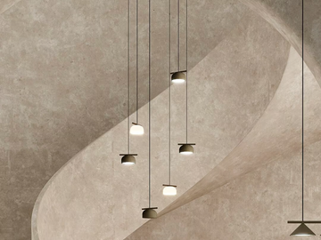 BELLE - LED glass pendant lamp by Nexia - view 2