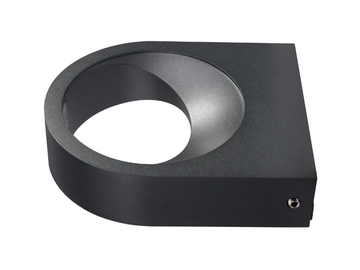 PLAÇA ROUND - LED aluminium Outdoor wall Lamp by Nexia - view 2