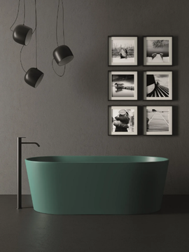 BAY - Freestanding oval Pietraluce® bathtub by Nic - view 3