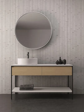 BRIDGE - Floor-standing vanity unit with drawers by Nic - view 3