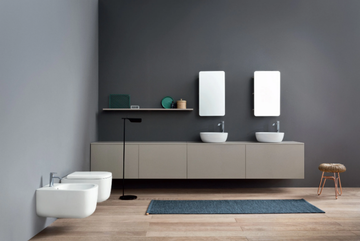OVVIO BACINELLA - Countertop round ceramic washbasin by Nic - view 3