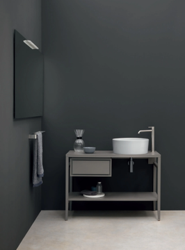 OVVIO VASO - Countertop round ceramic washbasin by Nic - view 3