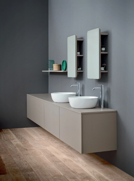 SOLO - Countertop single handle washbasin mixer by Nic - view 3