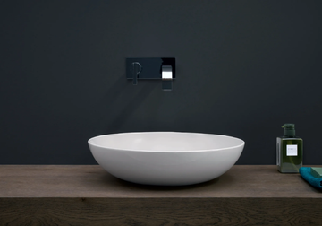 CIOTOLA - Countertop round ceramic washbasin by Nic - view 3