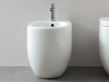MILK - Wall-hung ceramic bidet by Nic - view 2