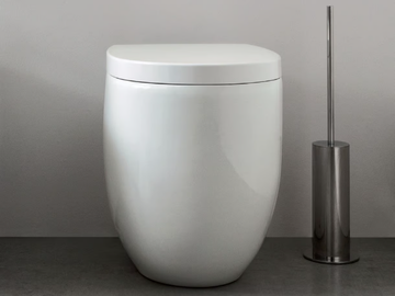 MILK - Floor mounted ceramic toilet by Nic - view 2